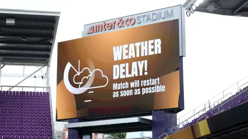كأس العالم للأندية - ظروف جوية سيئة تؤجل انطلاقة مباراة صن داونز وأولسان