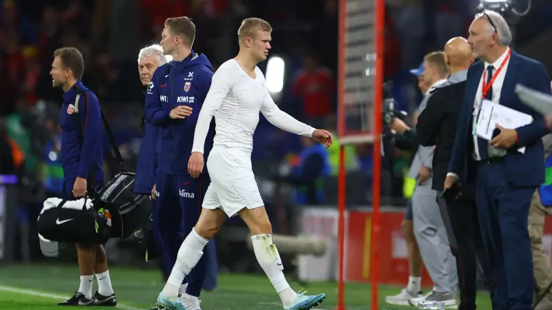 دوري الأمم الأوروبية - طبيعة إصابة إرلينغ هالاند ومدة غيابه.. قلق في مانشستر سيتي