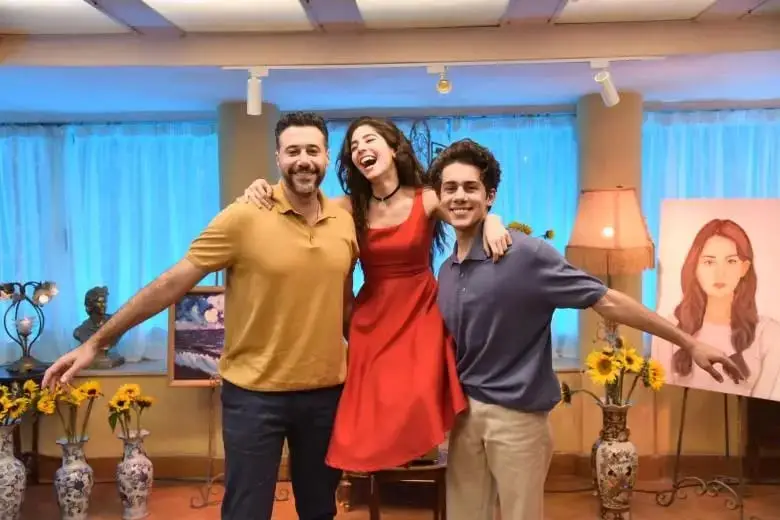 صورة من كواليس الفيلم