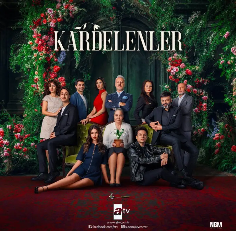 البوستر الرسمي لمسلسل قطرات الثلج