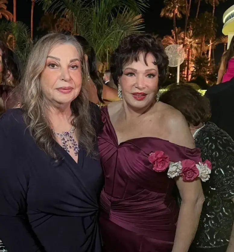 هالة الشلقاني زوجة عادل إمام في حفل زفاف حفيدها