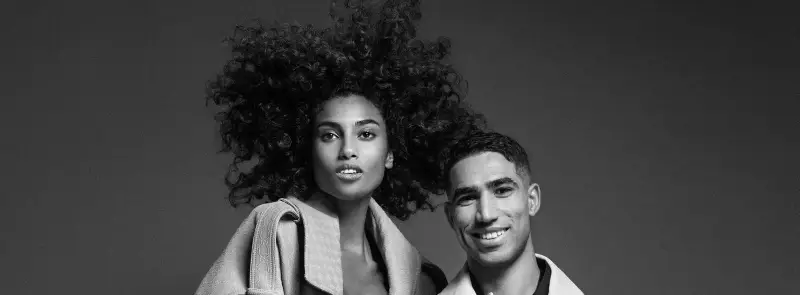 جلسة تصوير إيمان همام وأشرف حكيمي