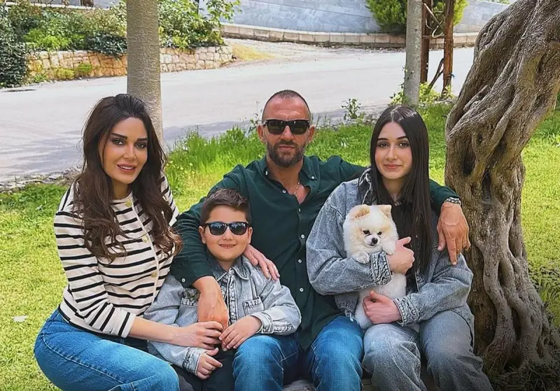 زوج سيرين عبد النور وأولادها