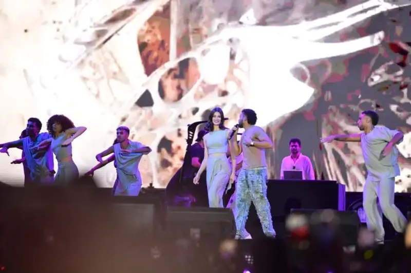 تارا عماد تشارك ويجز استعراض أغنية أميرة