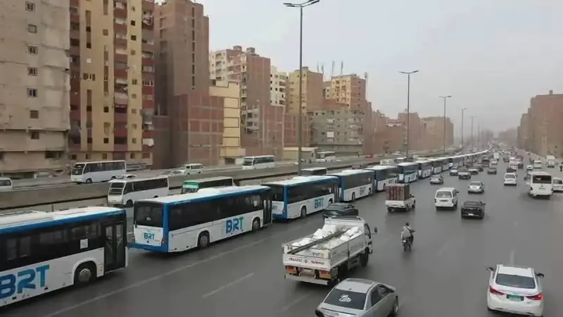 أسعار تذاكر الأتوبيس الترددي بالقاهرة وموعد بدء التشغيل