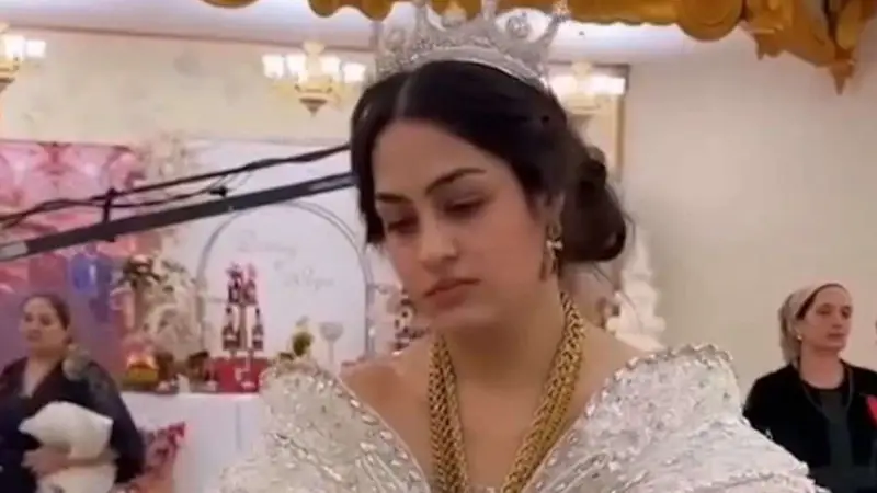 فيديو - العروس الحزينة.. مظهر فتاة روسية يُثير جدلا واسعا - المشهد