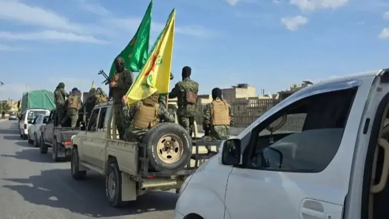 "قسد" تؤكد أن المعارك لا تزال مستمرة مع الجيش السوري #سوريا 