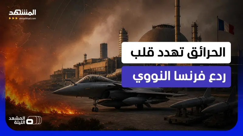 news_suggested_videos_  النيران تقترب من أسرار فرنسا النووية.. ليزر "ميغاغول" ومنشآت الدفاع في دائرة الخطر 