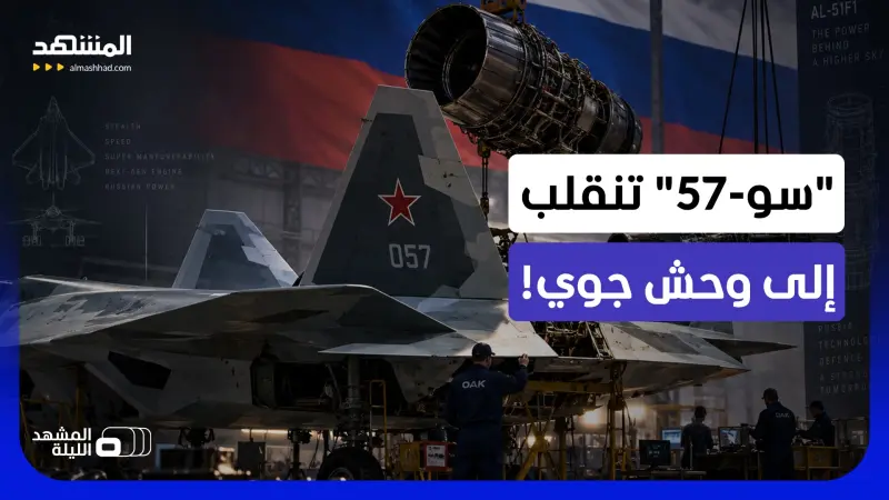 news_suggested_videos_"سو-57" الروسية بمحرك جديد.. هل تنتزع عرش مقاتلات الجيل الخامس من "إف-35" الأميركية؟